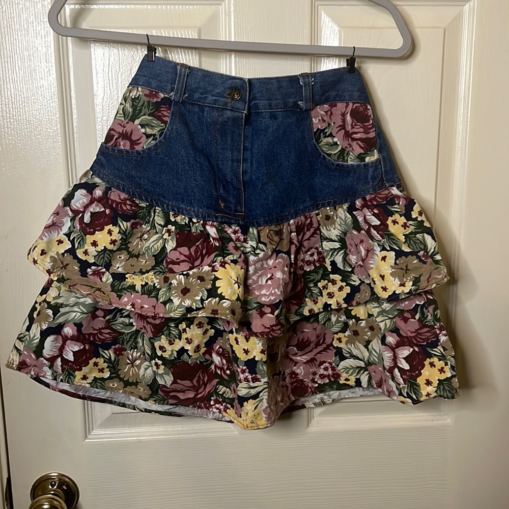 Kids Swat Denim Skirt
